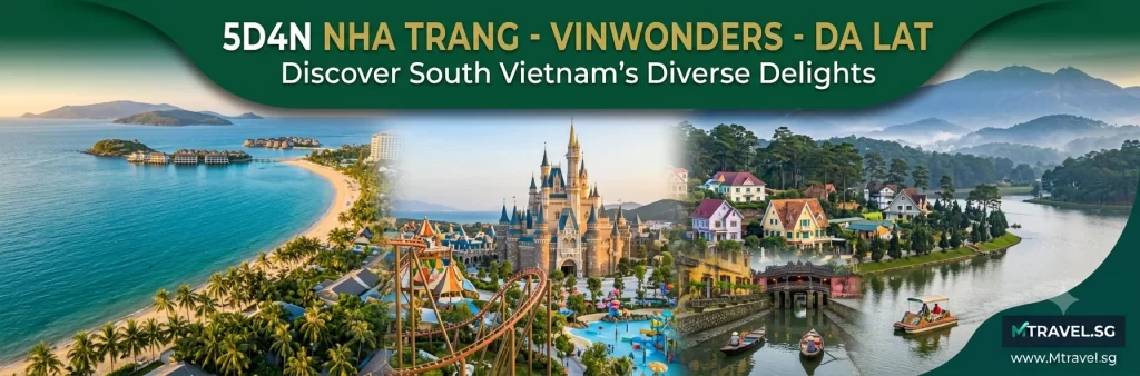5D4N NHA TRANG – VINWONDERS – DA LAT