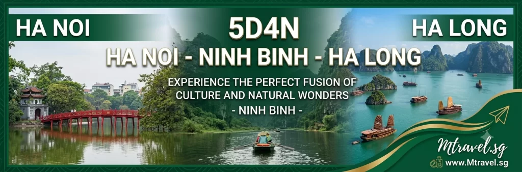 5D4N HA NOI – NINH BINH – HA LONG