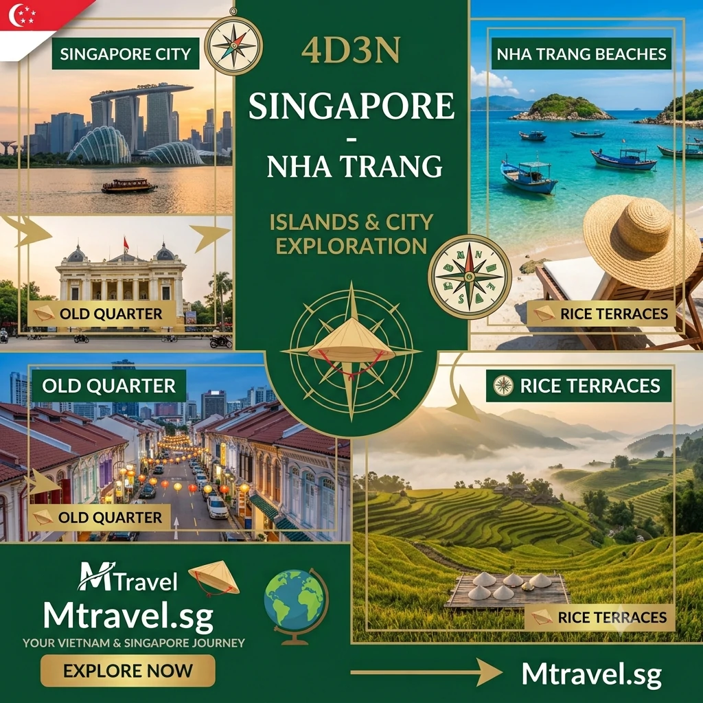 4N3N SINGAPORE – NHA TRANG