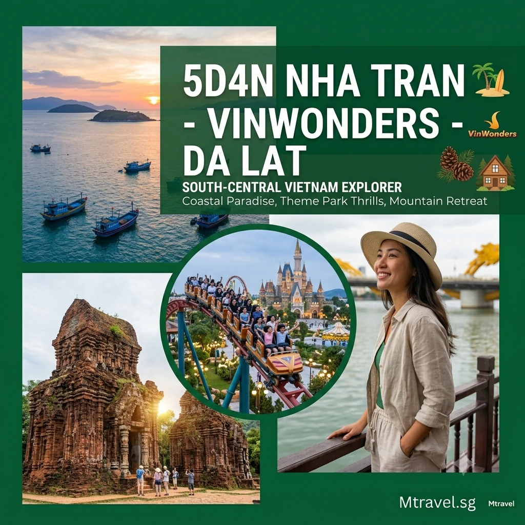 5D4N NHA TRANG – VINWONDERS – DA LAT