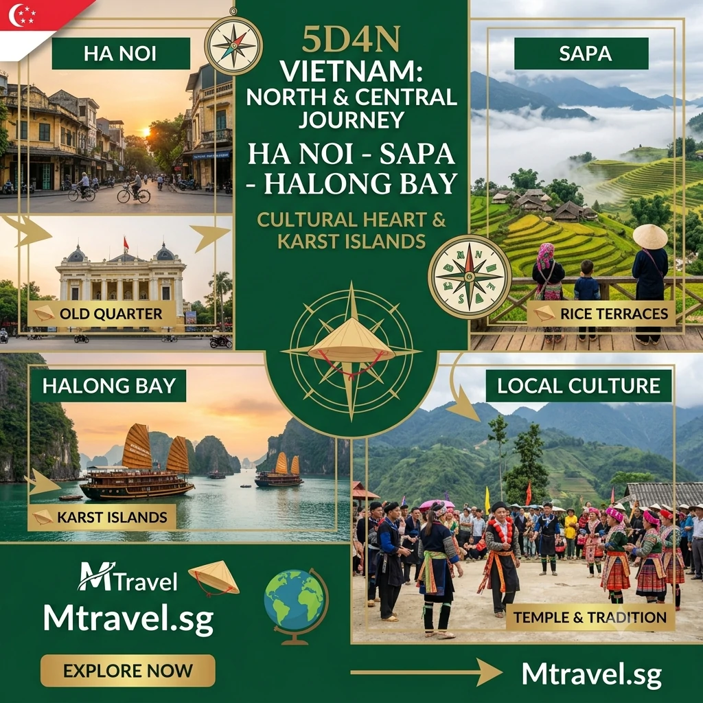 5D4N HA NOI – SAPA – HALONG