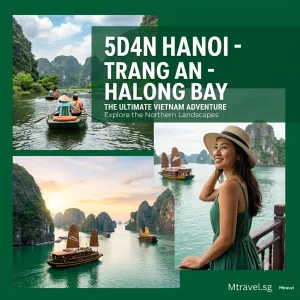 5D4N Ha noi- Trang An - Halong Bay