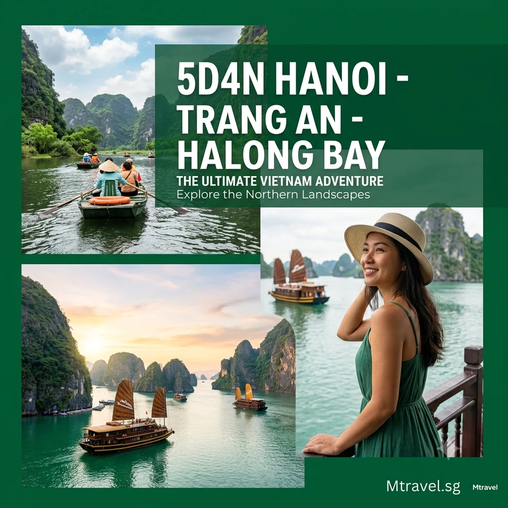 5D4N Ha noi- Trang An – Halong Bay