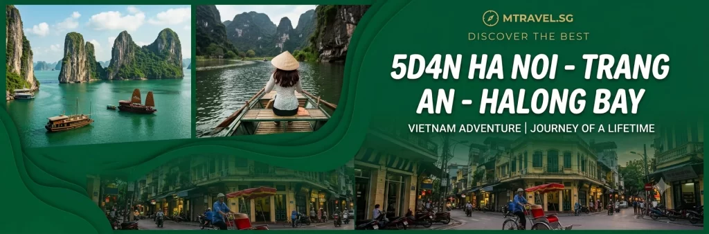 5D4N Ha noi- Trang An – Halong Bay