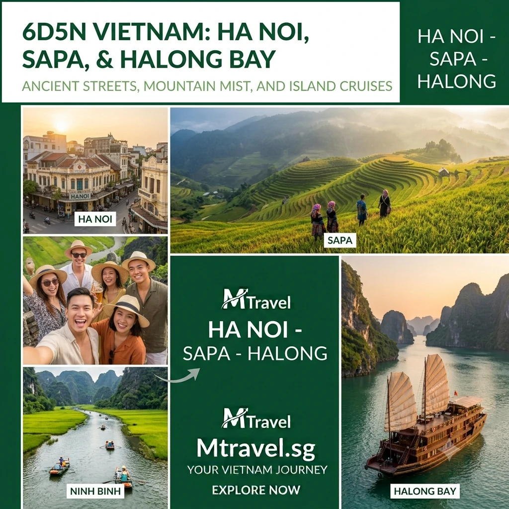 6D5N HA NOI – SAPA – HALONG