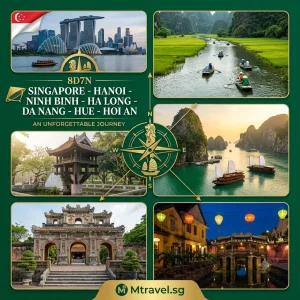 8D7N Hanoi - Ninh Binh - Ha Long - Da Nang - Hue - Hoi An